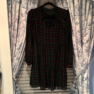 Tartan Plaid J Crew Dress